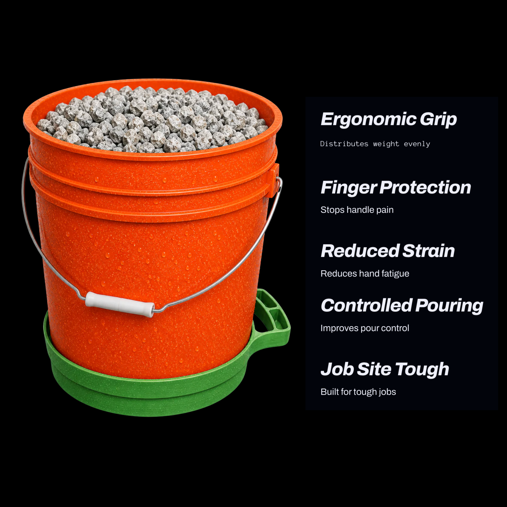 S.L.A.P Handle™ – 5 Gallon Bucket Handle for Easy, Pain-Free Pouring